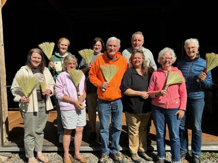 turkey wing whisk broom